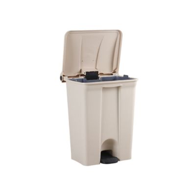 JIWINS PEDAL TRASHCAN WITH INNER TANK 45.4L JW-CPT45