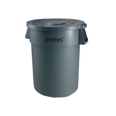 JIWINS 120 LITRE RECYCLE ROUND CONTAINER WITH COVER JW-CR120E + JW-CRC3P