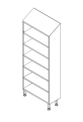 Stainless Steel Garment Cabinet 