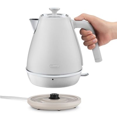 DELONGHI Distinta Moments 360° Cordless Jug Kettle (1.7L) KBIN2001.W