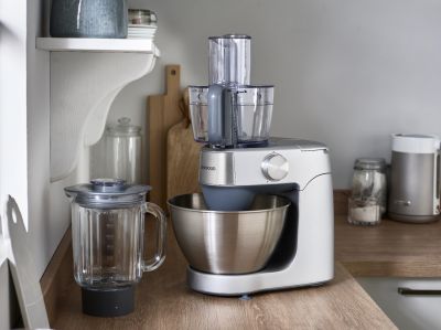 KENWOOD Compact Kitchen Machine -Mixer, Acrylic Liquidiser, Food Processor, Citrus Press KHC29.J0SI