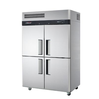 TURBO AIR K-SERIES 4-HALF DOORS UPRIGHT FREEZER WITH CASTOR WHEEL KF45-4