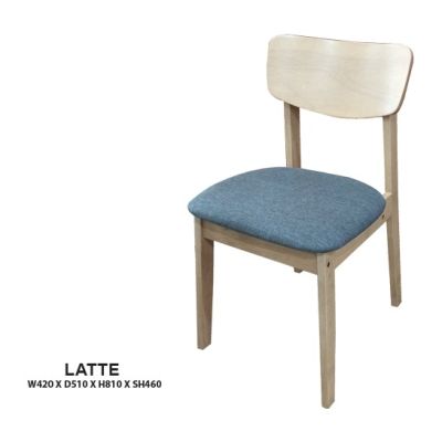 Latte Chair (Natural Beech/Dirty Oak)