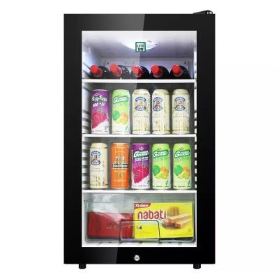 LVNI 95L Glass Door Mini Fridge LSC-95