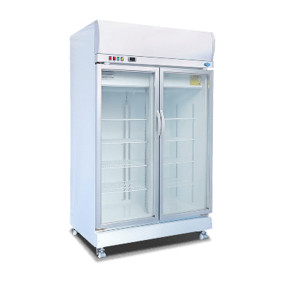 [PRE-ORDER] SNOW 2 Door Display Upright Freezer | 1240 x 735 x 2075 LY1000BBF-H