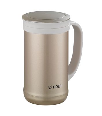 TIGER 0.5L Stainless Steel Desk Mug (Champagne Gold/ Clear Stainless) MCM-T050 (NN/ XC)