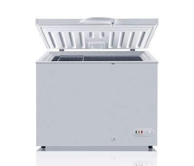 MODELUX Chest Freezer with Light & Fan (283L) 1 basket MD350F