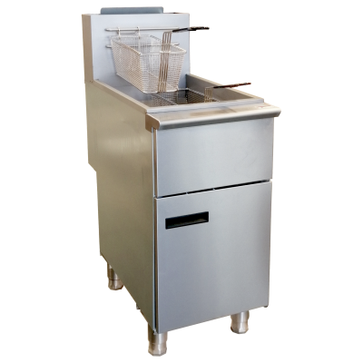 MODELUX Gas Floor Standing Deep Fryer MDX-F3-LP