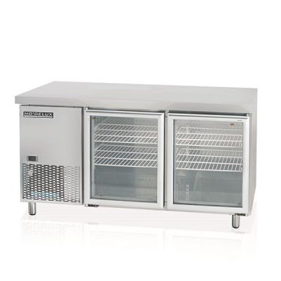 MODELUX GLASS 2 DOOR COUNTER CHILLER MGRT-2D6-1200