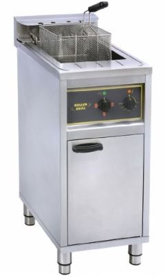 ROLLER GRILL Single Tank Electric Floor Standing Fryer RFE16C