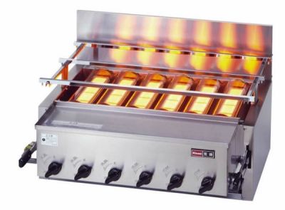 RINNAI Gas Infra-Red Griller-6 Burner 1 Control for 1 Burner RGA-406C