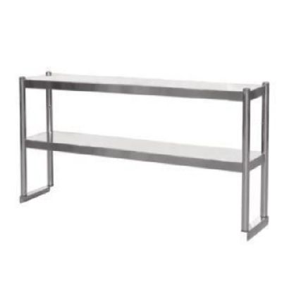 REDOR SS 2 TIER OVERHEAD SHELF 1500MM RM-ES1528