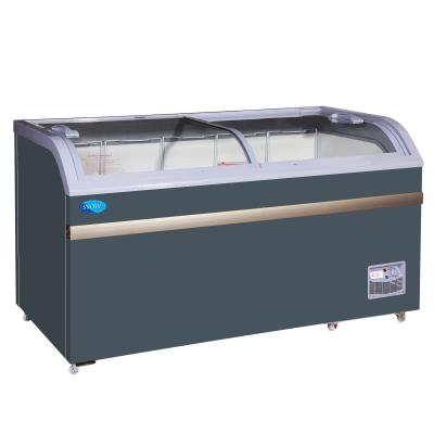 SNOW Curved Glass Display Freezer SD-500BY