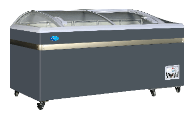 SNOW Curved Glass Display Freezer SD-600BY