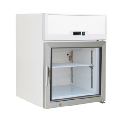 ABLE WELL Table Top Glass Door Freezer SD50GA