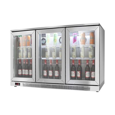 LVNI 3 Door Beer Cooler SGB-350L3F