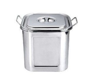 CC Stainless Steel Square Stock Pot SSSSP