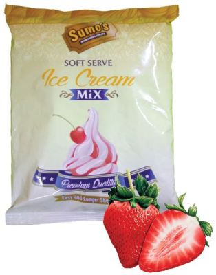 SUMOS PREMIUM S/S ICE CREAM MIX STRAWBERRY SPECIAL 1.5KG (12PKT/CTN) IMSTRS1.5(12)