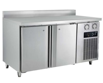 FRESH 2 Doors Counter Refrigerator Chiller (5FT C/W BackSplash) DWF15M2-76B