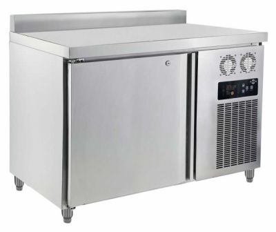 FRESH 1 Door Counter Refrigerator  Freezer (4FT C/W Backsplash) K-DWF12M1-76B 