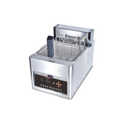 WISE 12L Countertop Auto Lift-Up Electric Fryer WFTL-12L-C10