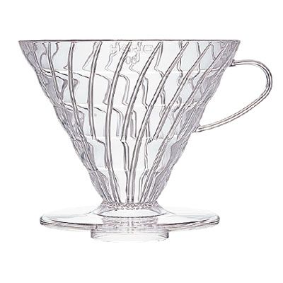 HARIO V60 Coffee Dripper  03 / Clear (1 - 6 Cups) VD-03T