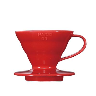 HARIO V60 Coffee Dripper 01 Ceramic / Red VDC-01R