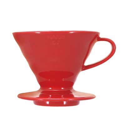 HARIO V60 Coffee Dripper 02 Ceramic / Red VDC-02R