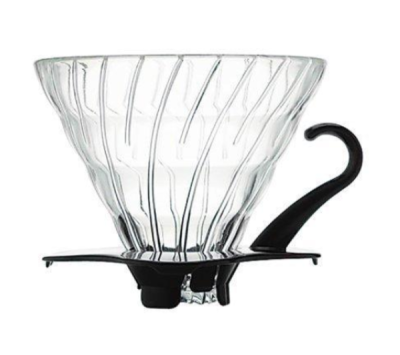 HARIO Glass Dripper Black VDG-01B