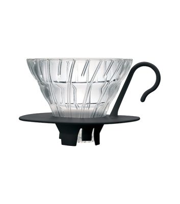 HARIO V60 Glass Dripper N 01 / Black VDGN-01B