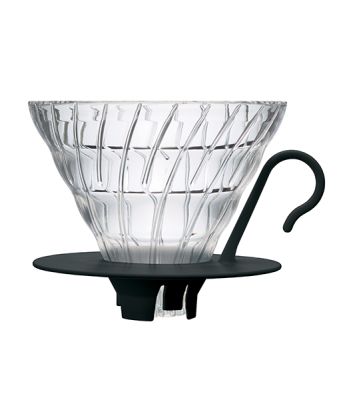 HARIO V60 Glass Dripper N 02 / Black VDGN-02B