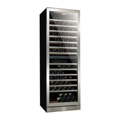 VINTEC &quot;Seamless S/Steel&quot; Dual Temperature Zone 154 bottles Wine Cellar V155SG2ES3 (VWD154SSA-X)