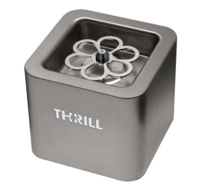 THRILL Glass Chiller Vortex Cube come with  CO2 Gas