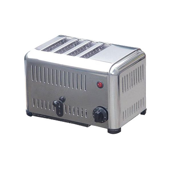 4-Slice Electric Bread Toaster Sandwich Press Maker 4ATS - China Bread  Toaster, Bun Toaster