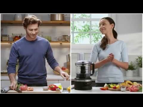 KitchenAid® Food Processor Plus Contour Silver, 7 Cups