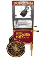 CRETORS 6oz Goldrush Popper with Wagon Base Popcorn Machine 6GPWB