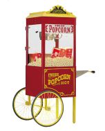 CRETORS 6oz Goldrush Antique Popper with Wagon Base Popcorn Machine 6GAP-WB