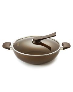 HAPPYCALL IH Gold 32cm Wok With Lid 3900-0192