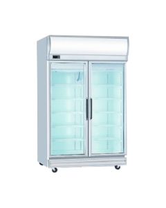 AR Double Heated Glass Door High Humid 2 Glass Door Chiller ARF2GLSDRCHH