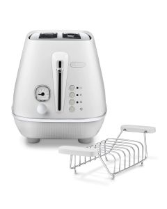 DELONGHI Distinta Moments 2 Slice Toaster CTIN2103.W