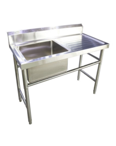 FRESH SINGLE BOWL SINK TABLE (LEFT) FST1200-1L