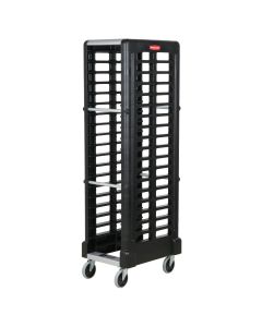 RUBBERMAID 18 Slot End Loader Rack (Full Size Insert Pans) FG331700BLA