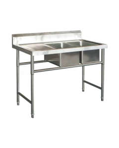 FRESH Double Bowl Sink Table FST1500-2LT