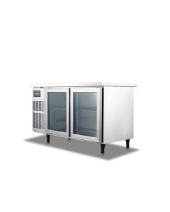 FREZMAC SS 2 DOOR UNDERCOUNTER CHILLER 1200MM (GLASS DOOR) FMT-4CG