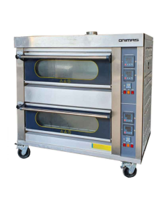 ORIMAS Industrial Stainless Steel Gas Oven 2 Deck GR-4M