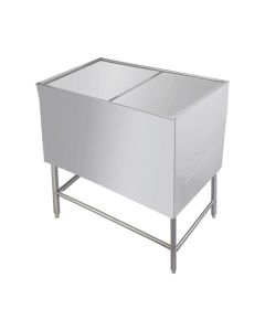 BERJAYA Stainless Steel Ice Bin With Stand IB-WS