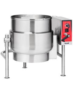 VULCAN 40 GALLON ELECTRIC FLOOR MOUNTED TILTING STEAM KETTLE K40ELT