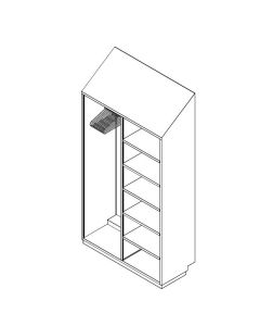 Stainless Steel Cleanroom Garment Cabinet 