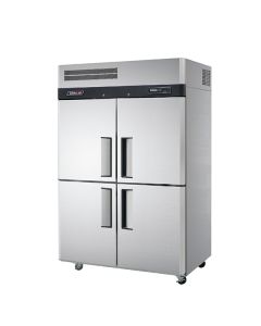 TURBO AIR K-SERIES 4-HALF DOORS UPRIGHT FREEZER WITH CASTOR WHEEL KF45-4