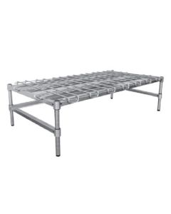 MAXEL Heavy Duty Poly Brite Dunnage Rack D2448EZ8